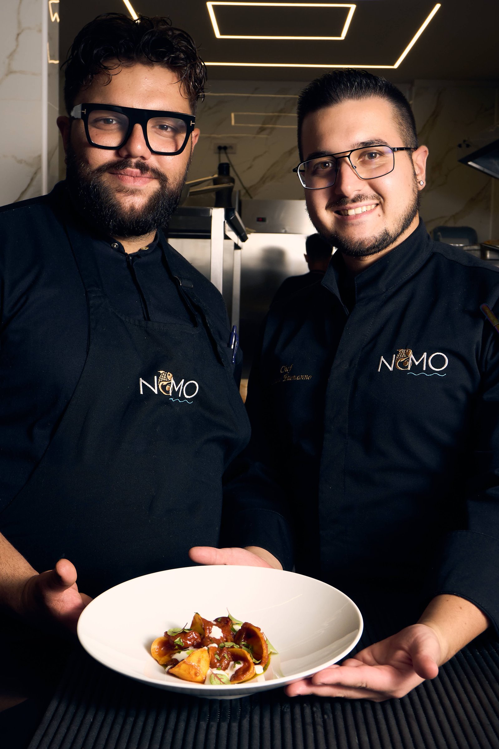 Chef e team di Nemo Restaurant